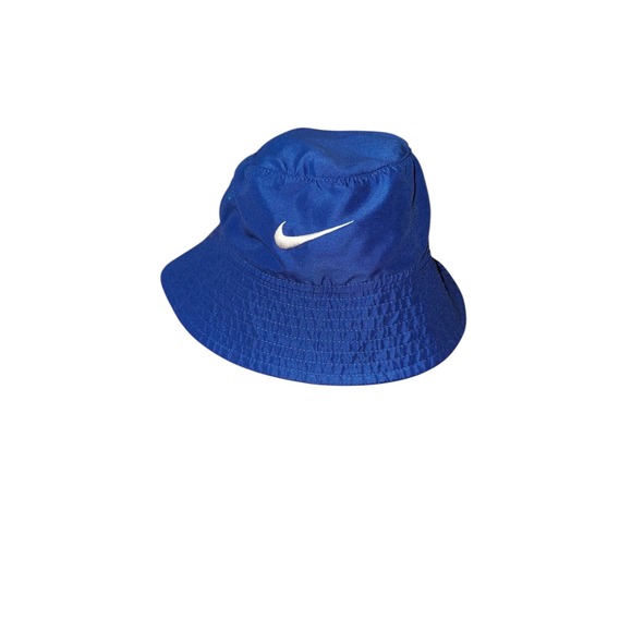 Nike Other - Nike Infant Bucket Hat Cap Blue‎ Adjustable Strap Toddler Baby